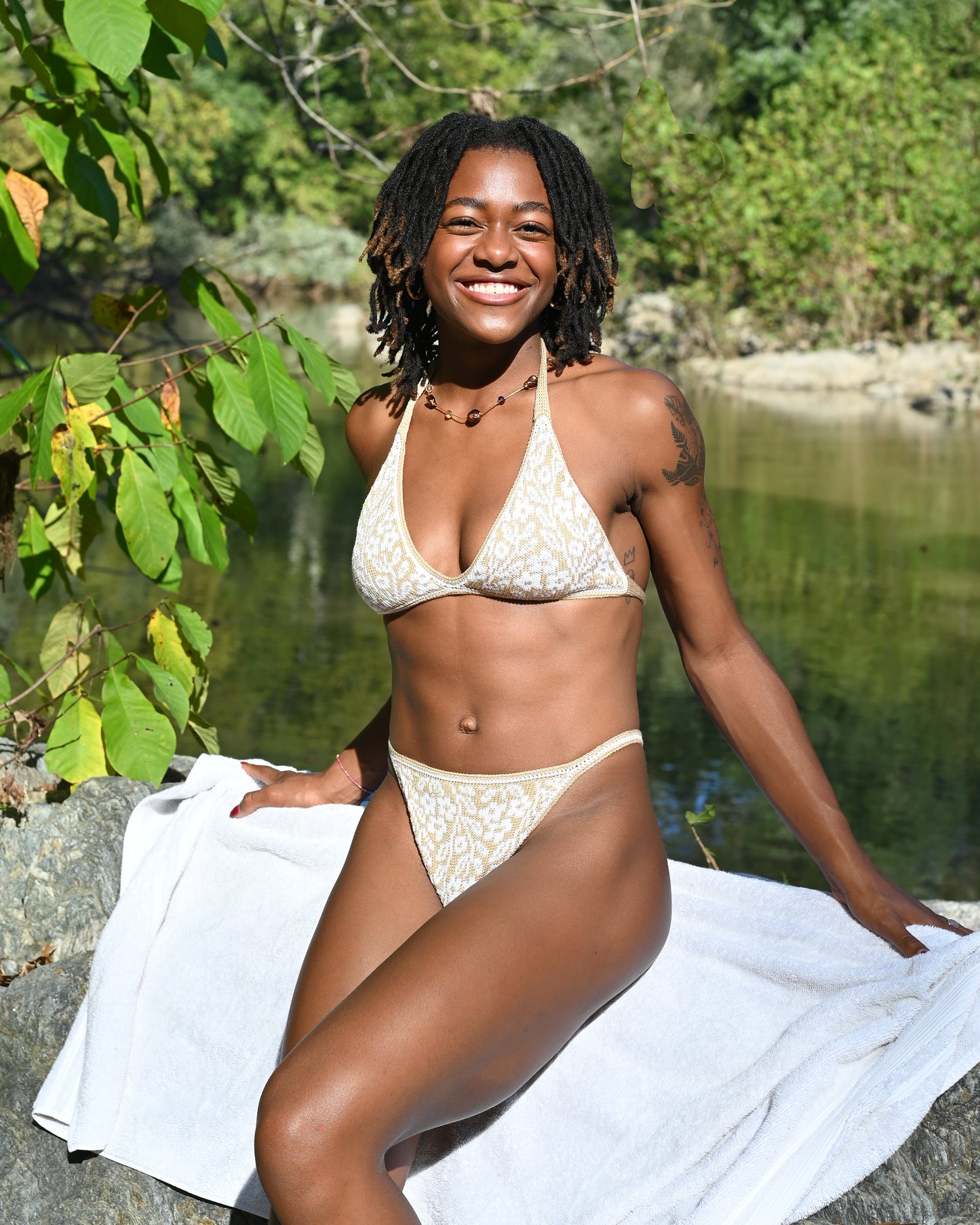 Triangle Top - Floral