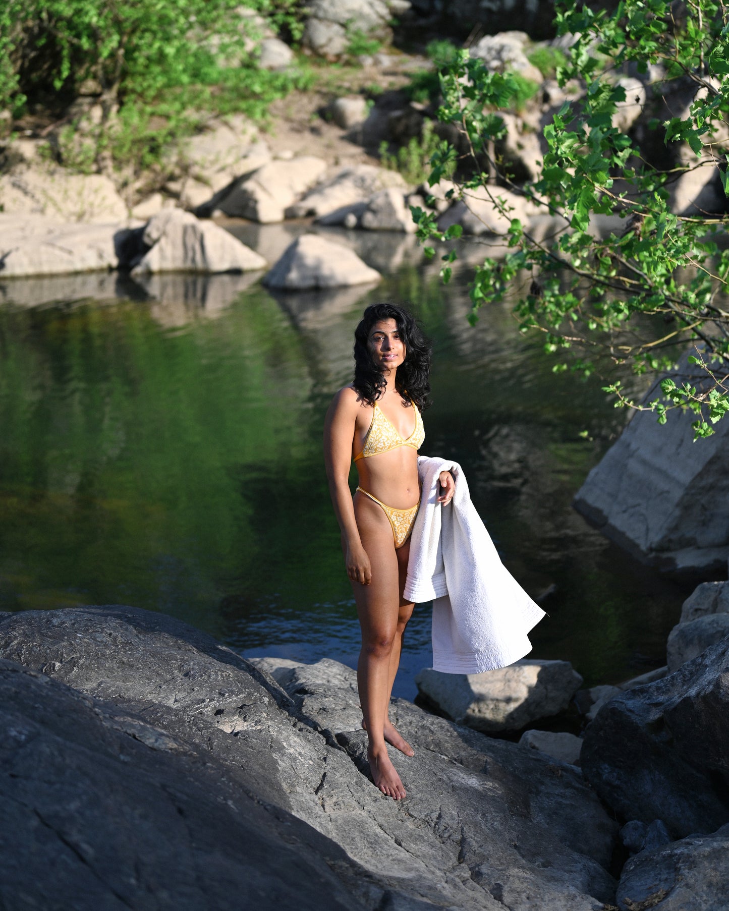 Triangle Top - Floral