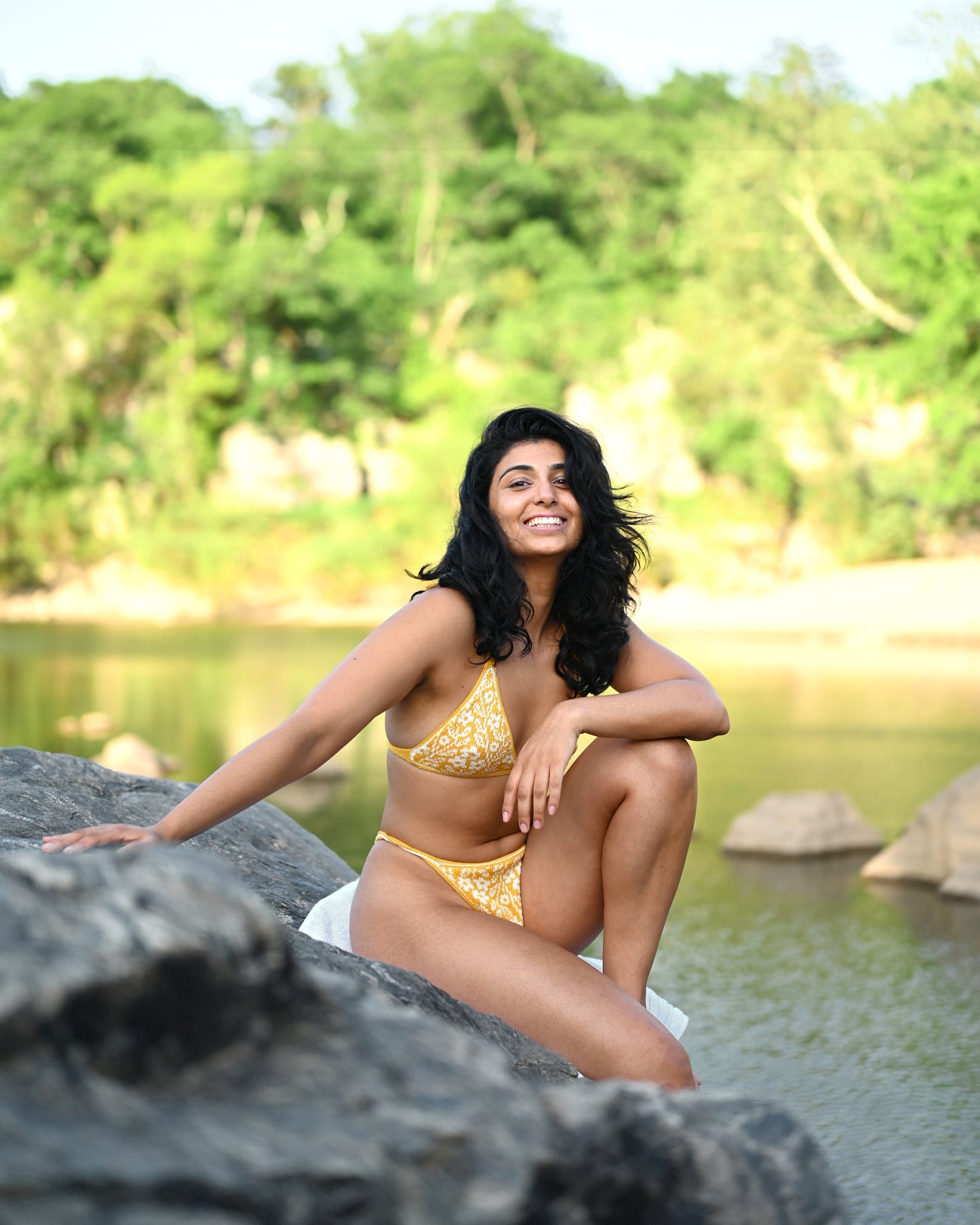 Triangle Top - Floral