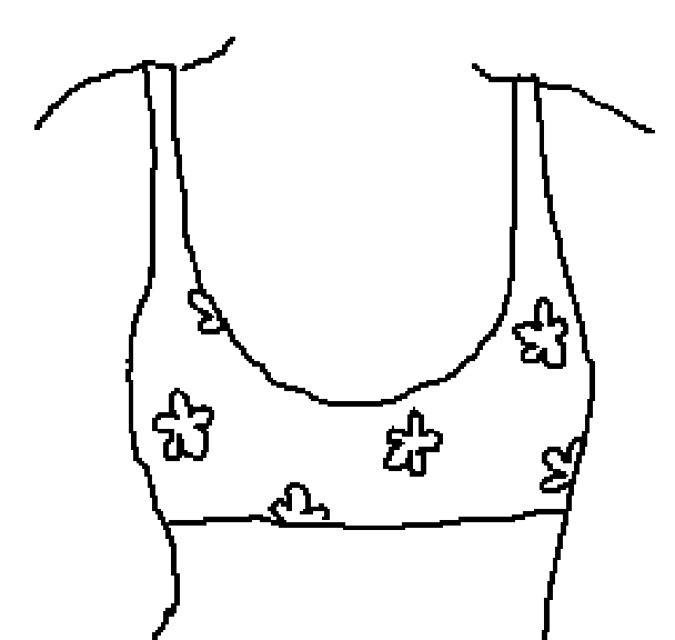 Sports Top - Embroidered