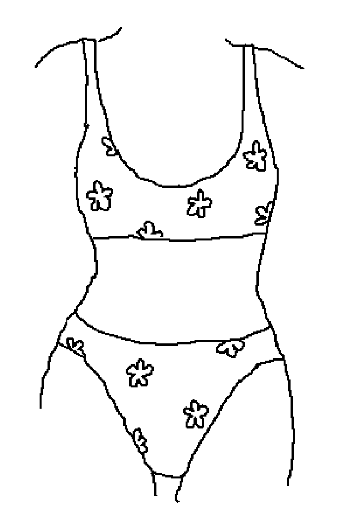 Thick Band Bottoms - Embroidered