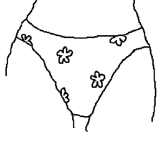 Thick Band Bottoms - Embroidered