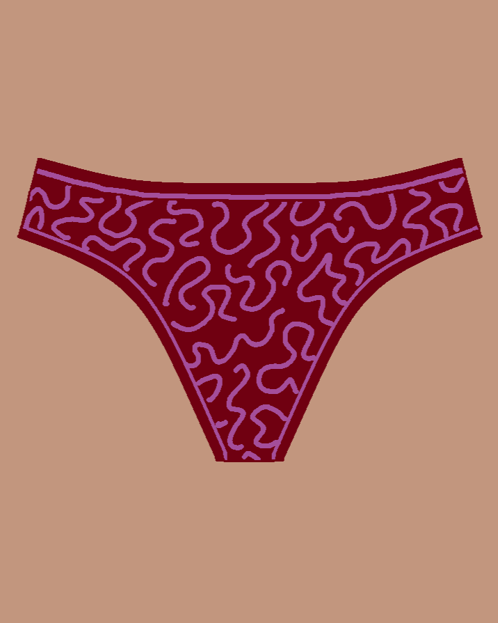 Thick Band Bottoms - Abstract