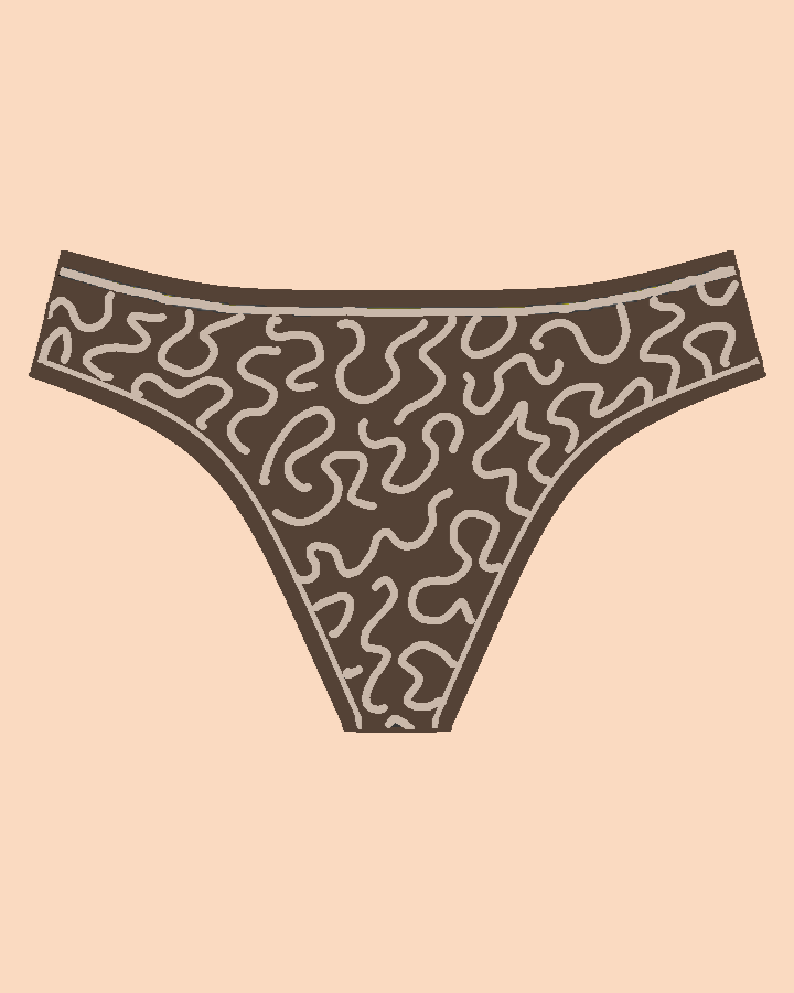 Thick Band Bottoms - Abstract