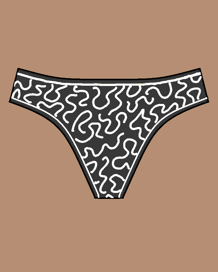 Thick Band Bottoms - Abstract