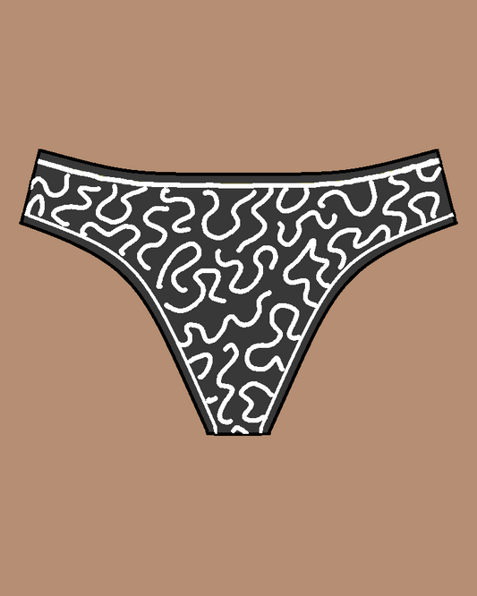 Thick Band Bottoms - Abstract