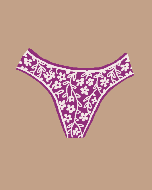 Thick Band Bottoms - Floral