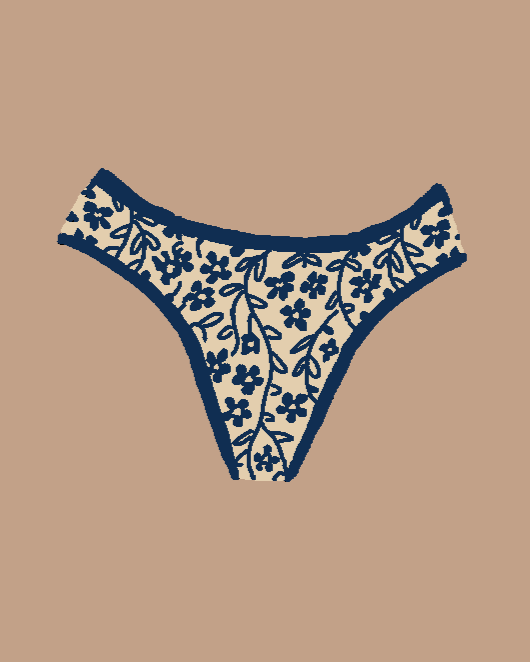 Thick Band Bottoms - Floral