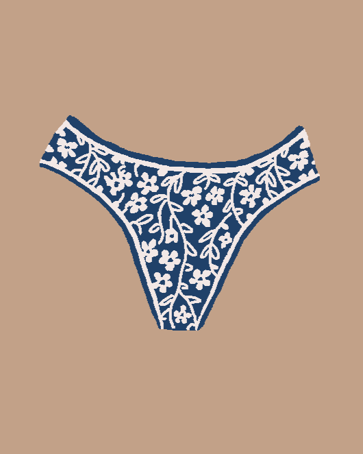 Thick Band Bottoms - Floral